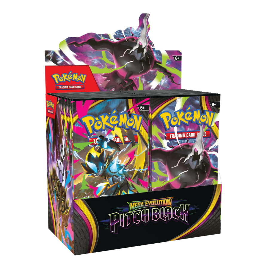 Pokémon TCG: Mega Evolution – Pitch Black – Factory Sealed Booster Box Preorder