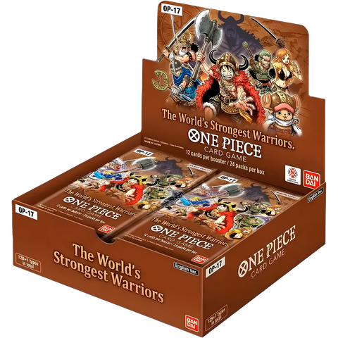 One Piece TCG : OP-17 The World's Strongest Warriors - Factory Sealed Booster Box - English Edition