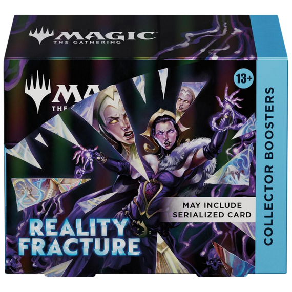 Magic: The Gathering – Reality Fracture Collector Booster Display (12 Boosters, Factory Sealed, English) — factory sealed, shown in original packaging